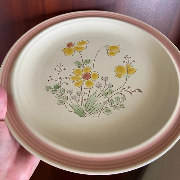 International China Company 12” Stoneware Canyon Collection Sunset Platter Plate - Picture 4 of 5